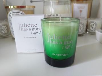 Juliette has a Gun scented candle Ex Vetiver voor 19,95 euro beschikbaar voor biedingen