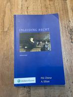 Inleiding Recht - P.B. Cliteur, A. Ellian, Boeken, Ophalen of Verzenden, Alpha, Gelezen, HBO