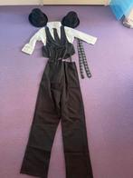 Compleet Gangster Kostuum Dames - Maat 40, Kleding | Dames, Maat 38/40 (M), Carnaval, Ophalen of Verzenden, Zo goed als nieuw