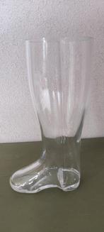 Glazen laars,.drinklaars bier, Ophalen of Verzenden, Zo goed als nieuw, Frisdrankglas