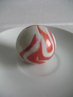 Grote Marble/ Knikker  Zebra Look Vintage, Antiek en Kunst, Ophalen of Verzenden