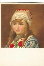 marken  klederdracht  kustatelier vermeer, Verzamelen, Ansichtkaarten | Themakaarten, Verzenden, 1920 tot 1940, Ongelopen, Klederdracht
