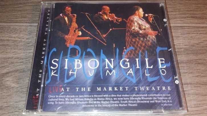 Sibongile Khumalo ‎- Live At The Market Theatre, Cd's en Dvd's, Cd's | Wereldmuziek, Zo goed als nieuw, Overige soorten, Ophalen of Verzenden