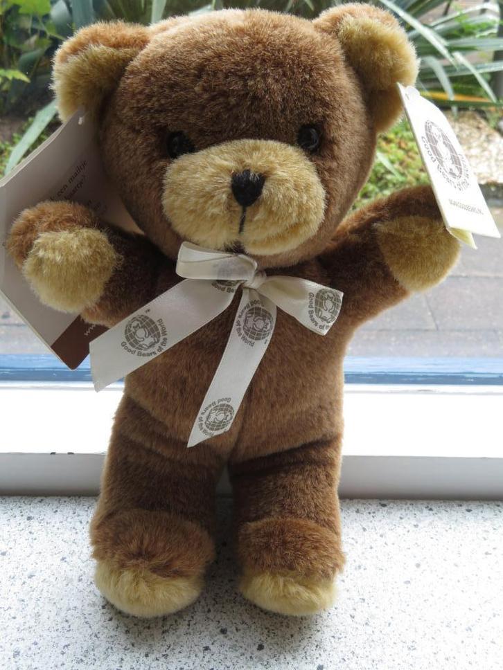 Beer merk Good Bears of the World GoodBears uit 2016, Kinderen en Baby's, Speelgoed | Knuffels en Pluche, Nieuw, Beer, Ophalen of Verzenden