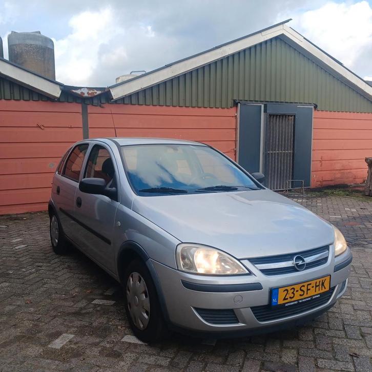 Opel Corsa 1.2 16V Twinport 5D 2005 Grijs, Auto's, Opel, Bedrijf, Corsa, Benzine, B, Hatchback, Handgeschakeld, Origineel Nederlands