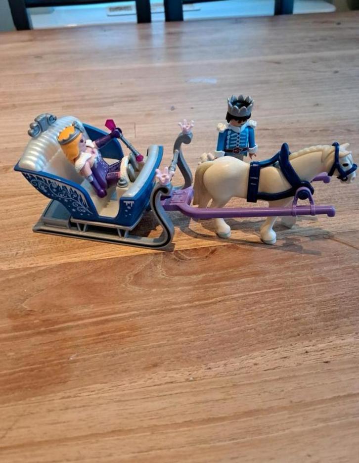 Playmobil Koninklijke Slee Set, Kinderen en Baby's, Speelgoed | Playmobil, Gebruikt, Complete set, Ophalen