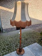 Staande lamp, Ophalen, Vintage, Hout, Zo goed als nieuw