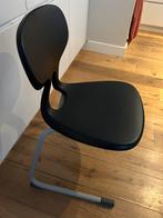 Eromes Leerlingstoel - Zwart met Grijze Poten, Huis en Inrichting, Stoelen, Ophalen, Kunststof, Gebruikt, Zwart