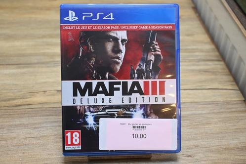 Playstation 4 Mafia 3 Deluxe edition, Spelcomputers en Games, Games | Sony PlayStation 4, Gebruikt, Avontuur en Actie, 1 speler