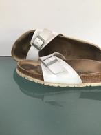 GRATIS VERZENDEN | BIRKENSTOCK Madrid leer witte slippers 41, Birkenstock Madrid, Slippers, Wit, Zo goed als nieuw