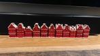 Kerst huisjes 11 stuks, Ophalen of Verzenden, Zo goed als nieuw