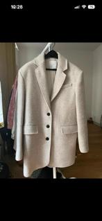 Mango coat wool, Ophalen of Verzenden, Zo goed als nieuw, Beige