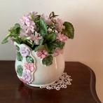 Mooie bloempot - voor een Fleurig geheel!, Kunststof, Rond, Zo goed als nieuw, Minder dan 25 cm