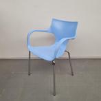 Acta design stoel - lichtblauw set van 4 stapelstoelen, Huis en Inrichting, Stoelen, Ophalen, Gebruikt, Kunststof, Vijf, Zes of meer stoelen
