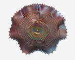 Vintage iriserend carnival glass schaal, Ophalen