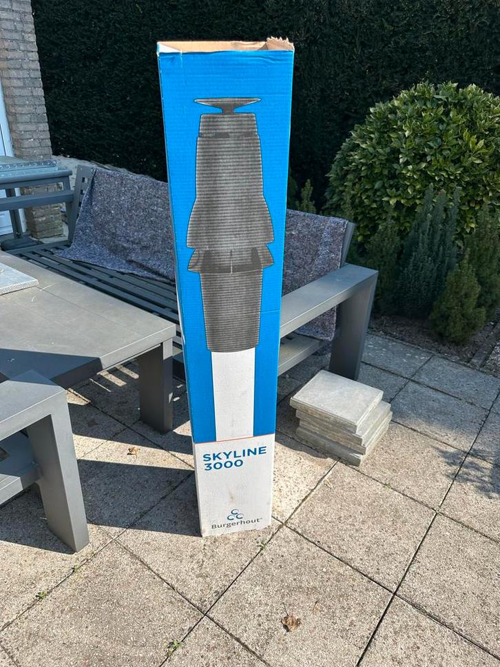 Rookgasafvoer/Luchttoevoer HR-ketel, Tuin en Terras, Tuinhaarden, Gebruikt, Ophalen of Verzenden