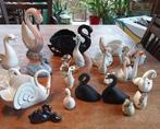 23 stuks zwanen beeldjes, Ophalen of Verzenden, Zo goed als nieuw, Dier