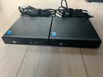 2 x HP elitedesk 800 G1, HP, Gebruikt, 500GB, Ophalen of Verzenden