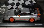 1:18 PORSCHE 911 GT3 RS 2007 silver Minichamps WRH, Hobby en Vrije tijd, Modelauto's | 1:18, Verzenden, Zo goed als nieuw, Auto