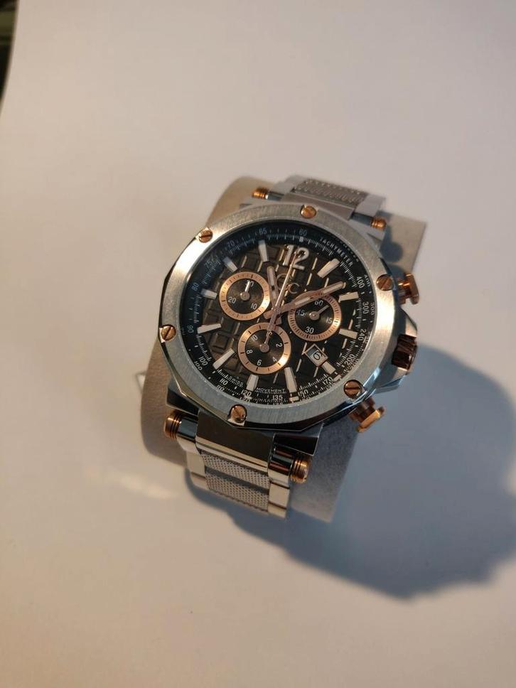 Guess Collection GC - Spirit Y53005G2MF chronograaf heren, Sieraden, Tassen en Uiterlijk, Horloges | Heren, Nieuw, Polshorloge