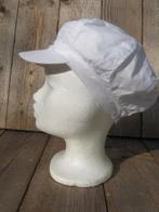 Witte zomerpet van Fiebig classic in one size, Haven 49, Geasluis@planet.nl, Nieuw, Pet