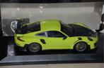 1:18 Porsche 911 GT2 RS 2018 green Minichamps in doos WRH, Hobby en Vrije tijd, Modelauto's | 1:18, Verzenden, Zo goed als nieuw