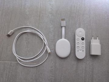Google Chromecast met Google TV (4K)  beschikbaar voor biedingen