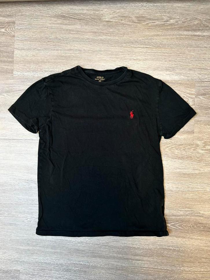 Ralph lauren t-shirt, Kleding | Heren, T-shirts, Zo goed als nieuw, Maat 46 (S) of kleiner, Zwart, Ophalen of Verzenden
