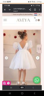 Bruidsjurk kind, Ophalen of Verzenden, Zo goed als nieuw, Wit, Trouwjurk