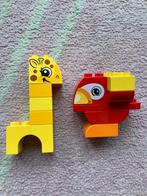 Duplo Giraffe (30329) & Papegaai, Kinderen en Baby's, Speelgoed | Duplo en Lego, Ophalen of Verzenden, Zo goed als nieuw, Losse stenen