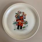 Bord porselein Kerstmis Kerstman. Barratts of Staffordshire., Antiek en Kunst, Ophalen