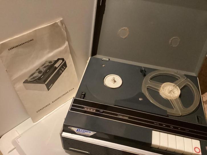 Vintage aristona 9124 4 sporen tape recorder / versterker, Audio, Tv en Foto, Overige Audio, Tv en Foto, Gebruikt, Ophalen of Verzenden