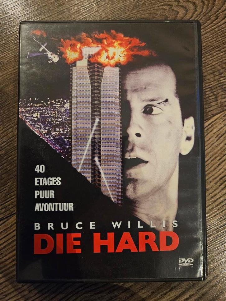 Die Hard - Actie DVD met Bruce Willis & Alan Rickman, Cd's en Dvd's, Dvd's | Actie, Zo goed als nieuw, Actiethriller, Vanaf 16 jaar
