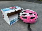 Crivit Kinderfietshelm - Roze/Wit, Ophalen of Verzenden, Zo goed als nieuw, Overige maten, Meisje