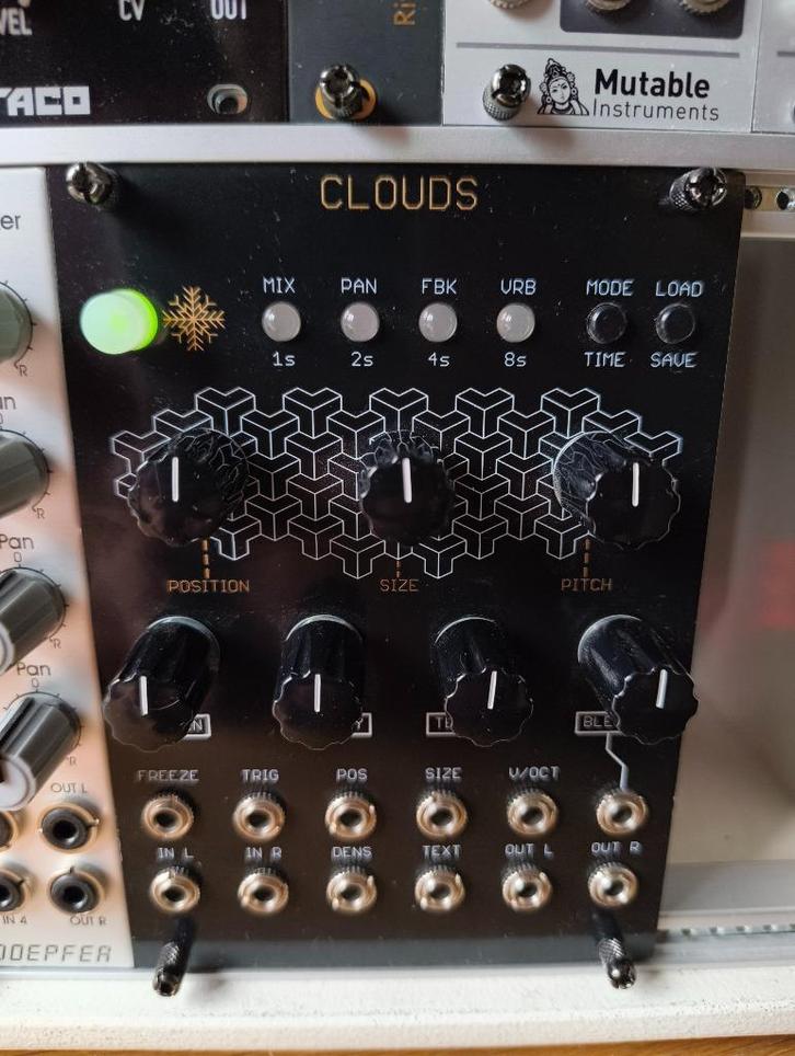 Momo Modular Mutable Instruments Clouds Eurorack Module, Muziek en Instrumenten, Instrumenten | Onderdelen, Zo goed als nieuw