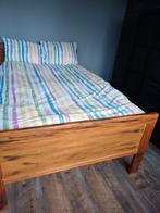 Bed 140 x 200 elektrisch verstelbaar, Huis en Inrichting, Slaapkamer | Bedden, Ophalen, Eenpersoons, 200 cm, Hout