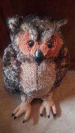 Schattige Pluche Uil van Melissa & Doug, Ophalen of Verzenden, Zo goed als nieuw, Overige typen