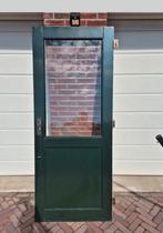 Massieve buitendeur 82,5x 201,5, Doe-het-zelf en Verbouw, Deuren en Horren, Ophalen of Verzenden, 200 tot 215 cm, Glas, Buitendeur