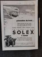 Solex Carburateur advertentie uit 1932, Ophalen of Verzenden, Gebruikt, Overige typen