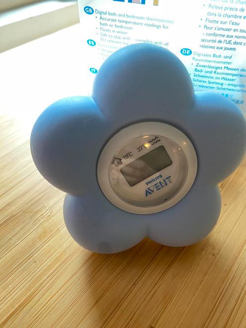 Philips Avent Badthermometer bloem, Kinderen en Baby's, Babyvoeding en Toebehoren, Zo goed als nieuw, Overige typen, Ophalen of Verzenden