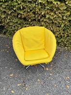 Kuipstoel geel met apart kussen, Ophalen, Overige kleuren, Eén