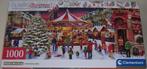 Puzzel *** CHRISTMAS VILLAGE *** 1000 stukjes Panorama, Ophalen of Verzenden, 500 t/m 1500 stukjes, Zo goed als nieuw, Legpuzzel