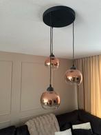 Nieuwe Plafondlamp met Bronzen Bollen, Huis en Inrichting, Ophalen, Nieuw, Glas, Minder dan 50 cm