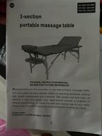 Tectake massagetafel te koop nieuw, Sport en Fitness, Massageproducten, Ophalen of Verzenden, Nieuw, Massagetafel