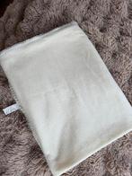 Witte Fleece Deken - Zo Goed Als Nieuw, Huis en Inrichting, Ophalen of Verzenden, Zo goed als nieuw, Wit, Rechthoekig