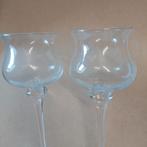 Sfeervol oa met Kerst 2 Riviera Maison glazen windlichten, Huis en Inrichting, Ophalen of Verzenden, Zo goed als nieuw, Overige materialen