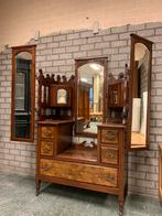 Antieke Victoriaanse toiletkast kaptafel kapkast, Ophalen of Verzenden