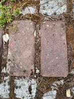 Mooie GRATIS rode stenen voor terras of tuinpad, Tuin en Terras, Tegels en Klinkers, Ophalen of Verzenden, Natuursteen, 10 m² of meer