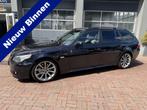 BMW 5 Serie Touring 530i M-sport Km 145.000 Bj 2006 youngtim, Automaat, Achterwielaandrijving, Gebruikt, Zwart