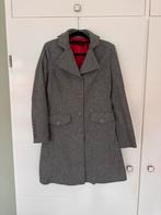 São Paulo wollen jas - Maat 36, Kleding | Dames, Jassen | Winter, Ophalen of Verzenden, Zo goed als nieuw, Maat 36 (S), Grijs